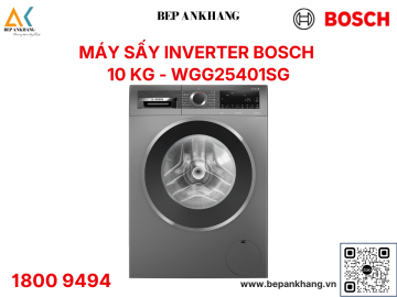  Máy giặt cửa trước Bosch WGG25401SG Seri 6 - 10kg Màu xám